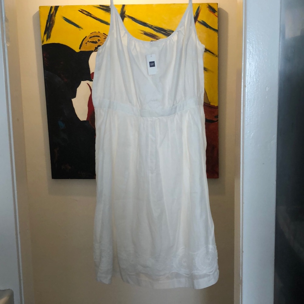 Gap cream dress